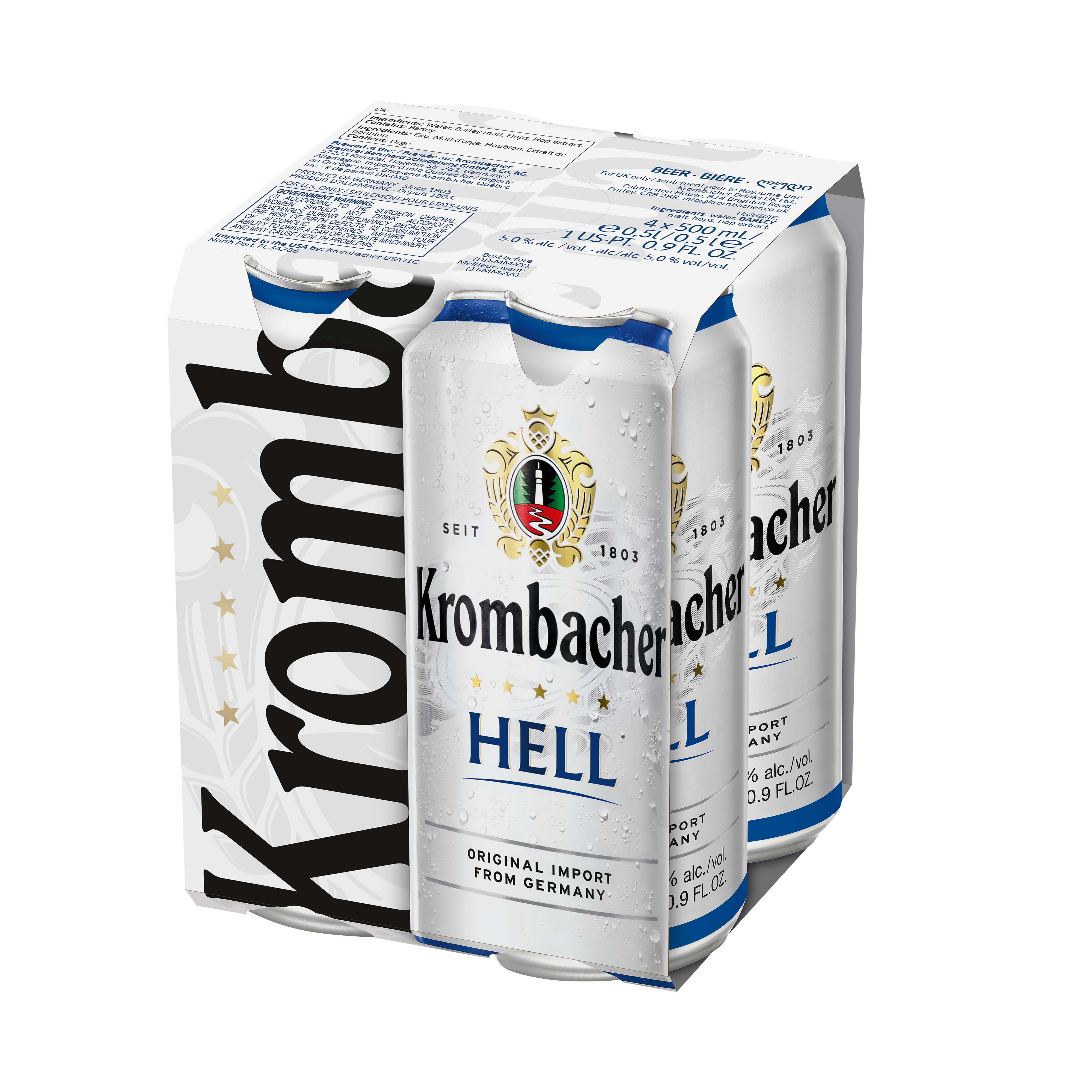 krombacher_international_packshots_Hell_4x05l_cluster_150dpi_top.png